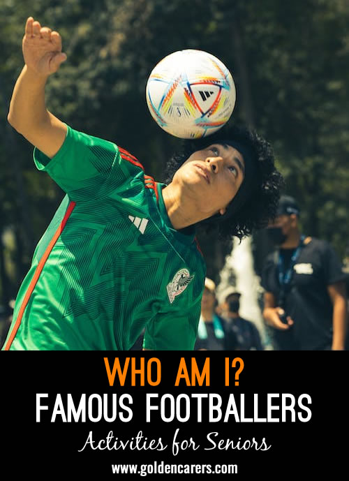 Can you guess who these famous footballers are?
