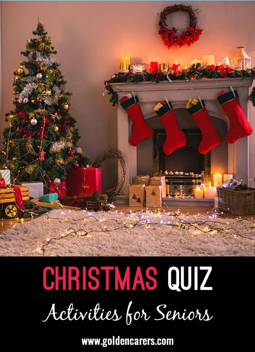 Here is yet another Christmas quiz!