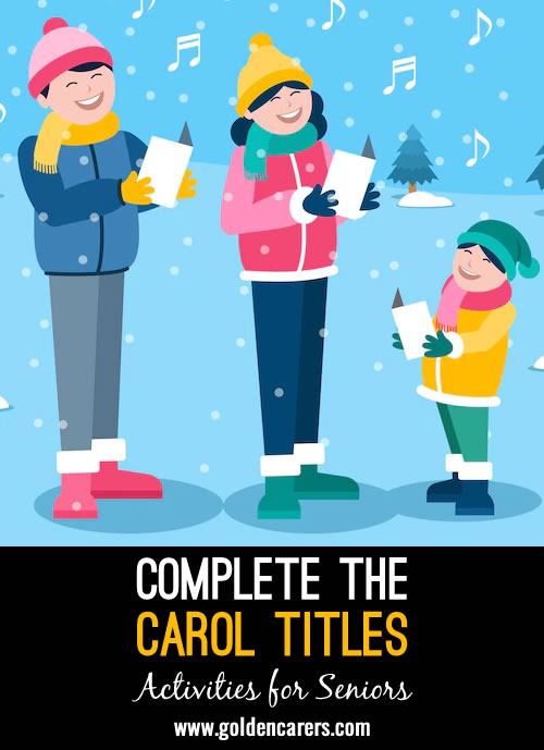 Complete The Title Of The Carols