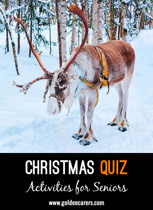And another Christmas quiz!