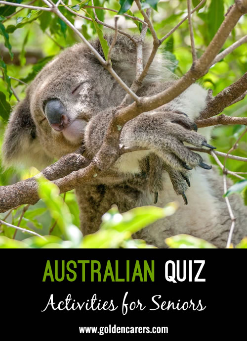 Australian Theme Quiz