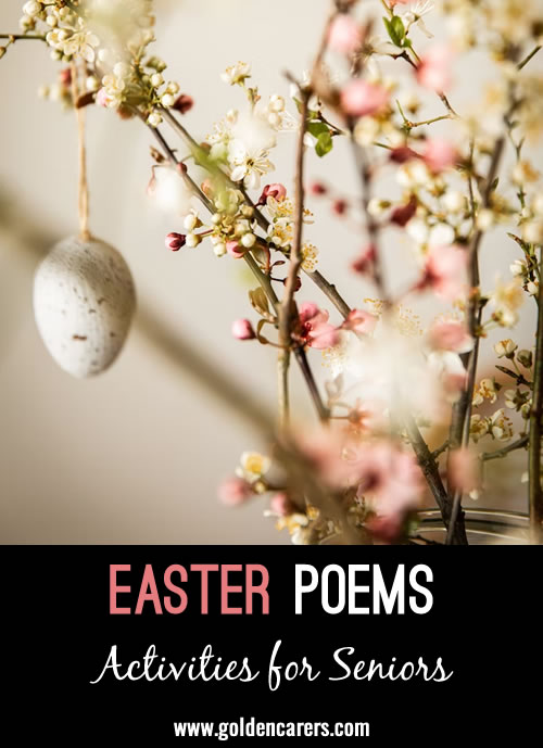 Here are some lovely Easter poems to share