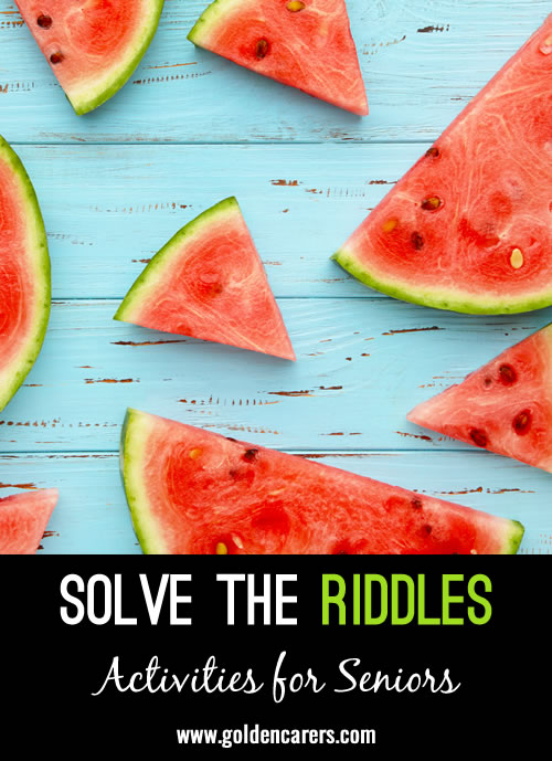 Have some fun with these mind-bending riddles!