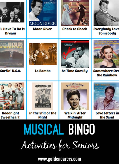 Musical bingo