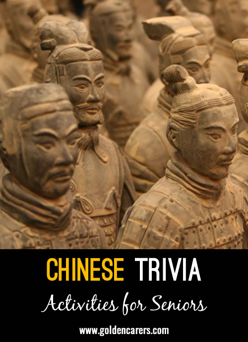 Here are some fascinating tidbits of Chinese trivia!