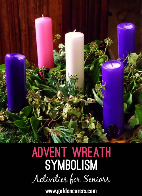 This is an activity to reflect upon the rich symbolism of the Advent wreath and the meaning it holds during the festive season.