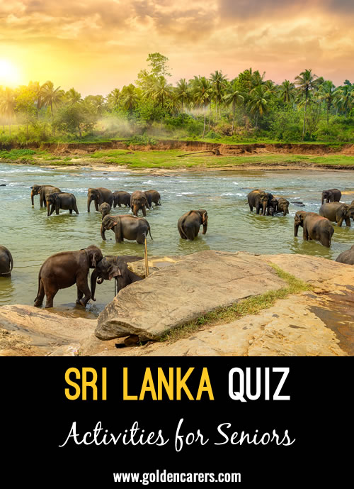 20 Question about Sri Lanka!