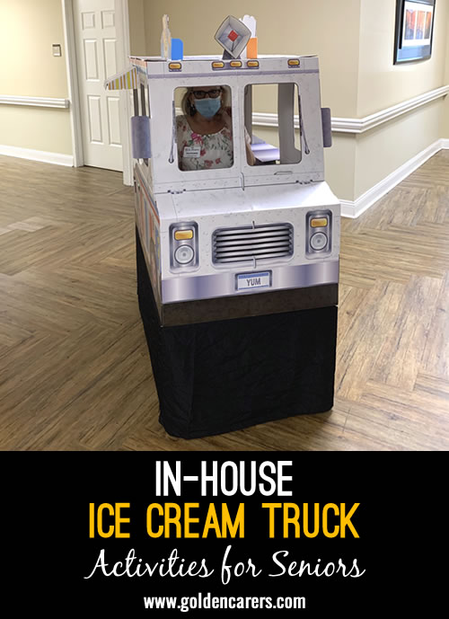 This ice cream truck has brought a lot of fun to our residents and allows us to celebrate special occasions in style!