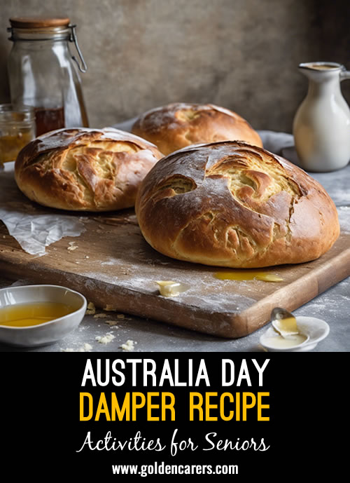 Damper is so easy to make - all you need is a hot oven and some very basic ingredients! Here is a recipe well worth trying!