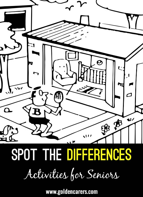 Another fun spot-the-differences activity for seniors!
