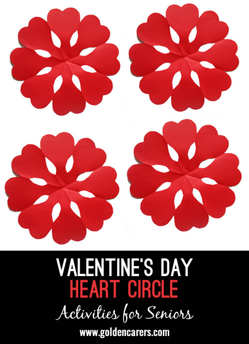 Here is a lovely and simple valentine's day heart decoration you can make.