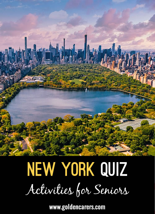 Here is a New York-themed quiz to enjoy!