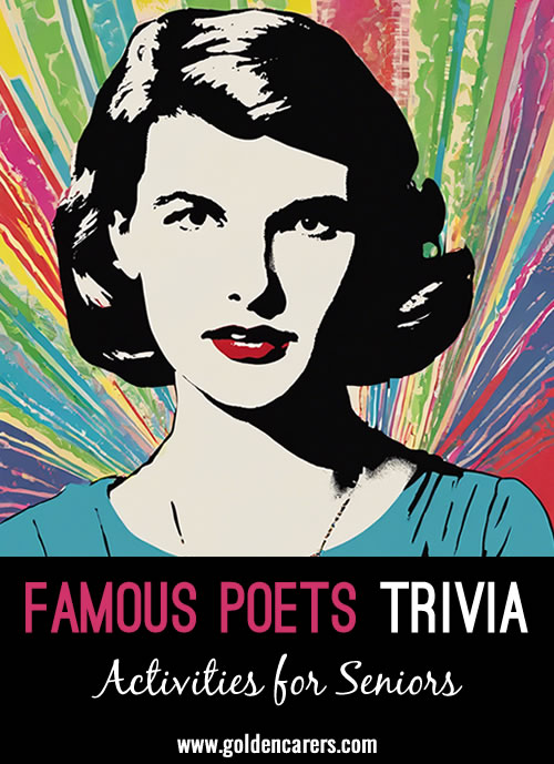Do you know what John F. Kennedy's favorite poems was? Here is some fascinating trivia about famous poets and poems!