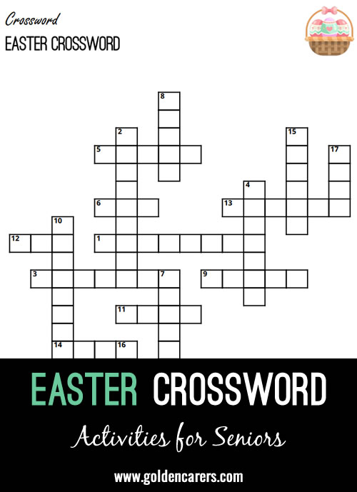 Here's a fun and easy Easter crossword puzzle to enjoy!