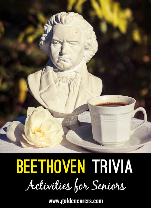 On March 26th we remember Ludwig van Beethoven, whose musical genius remains unsurpassed. His music is almost universal, and has been adapted to hundreds of genres and different instrumentation. In his honour, we present some Trivia to tell a few interesting tales about his life.