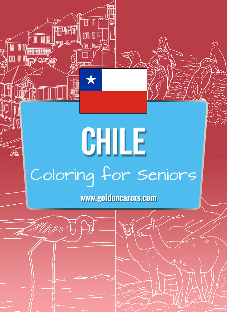 Here are some Chilean-themed coloring templates to enjoy!