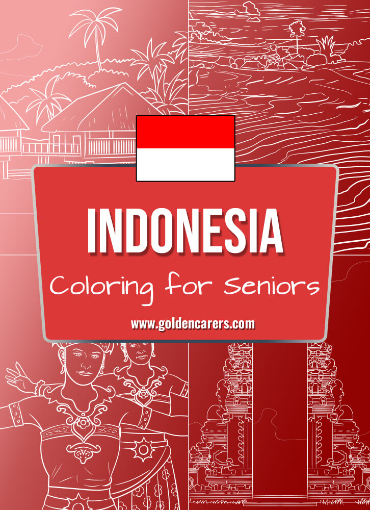 Here are some Indonesia-themed coloring templates to enjoy!
