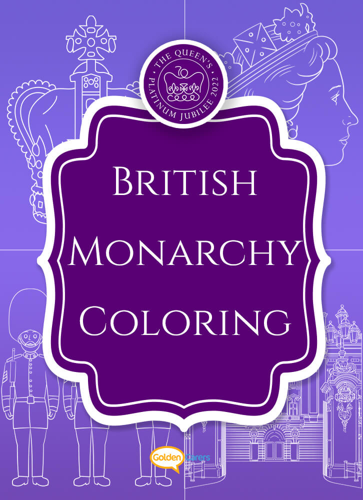 Here are some coloring templates to help you celebrate the British Monarchy!