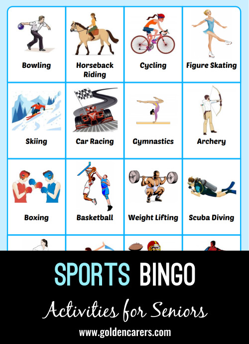 16 different picture bingo cards, calling cards start on page 17. Enjoy!
