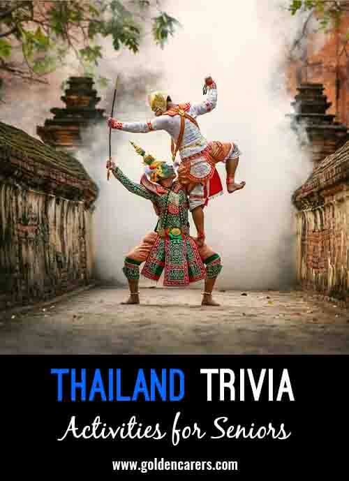 Here are some fascinating tidbits of Thai trivia!