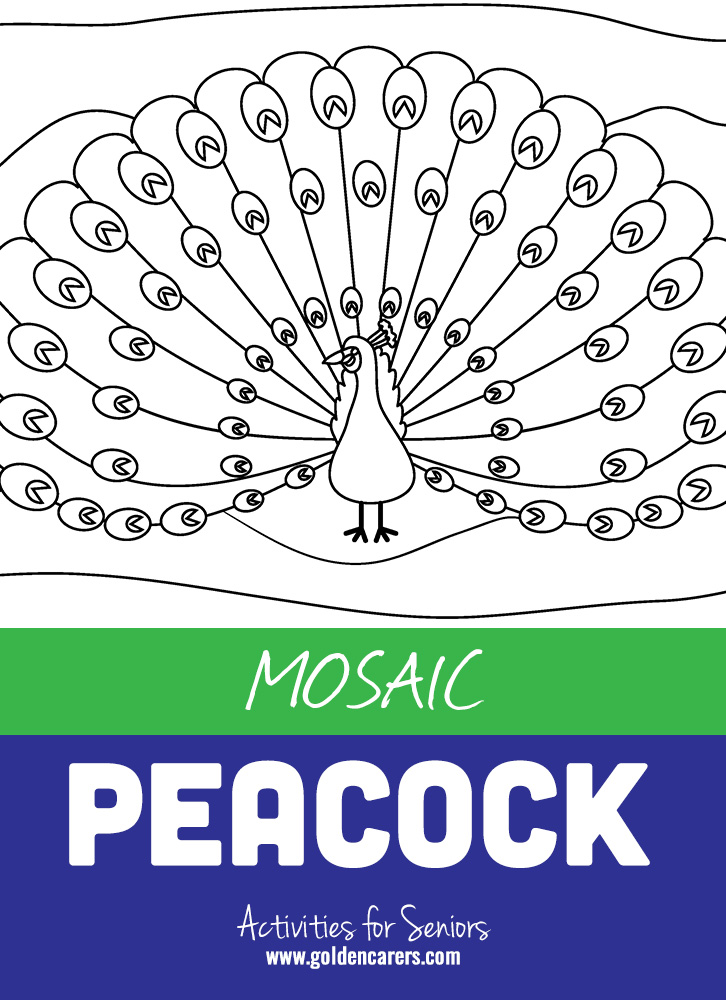 Mosaic coloring pages are a fun way to sharpen motor skills and release tension. Just like meditation, coloring allows us to switch off our brains from other thoughts and focus only on the moment. It is a calming and therapeutic pastime.