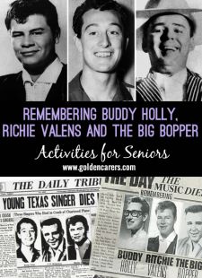 Short Story - Buddy Holly, Richie Valens and Big Bopper Remembered