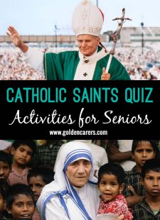 Catholic Saints Quiz