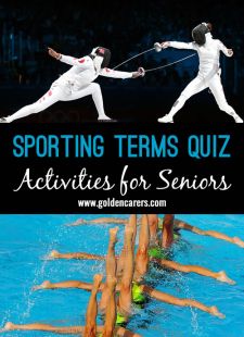 Sporting Terms Quiz