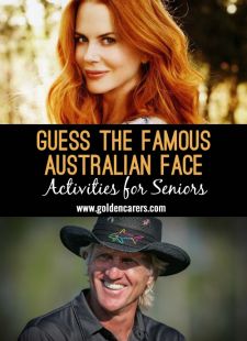 Guess the Famous Australian Face