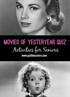 Movies of Yesteryear Quiz
