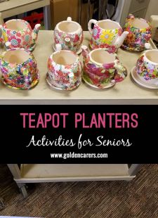 Tea Pot planters