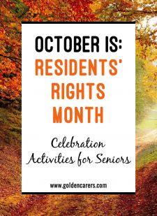How to Celebrate Residents' Rights Month