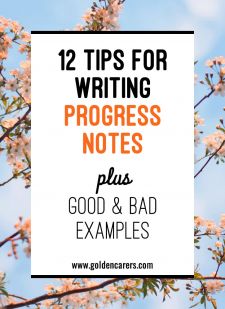12 Tips for Writing Progress Notes