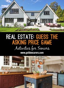 Real Estate Guess the Asking Price Game