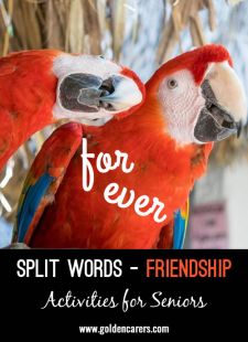 Split Words - Friendship