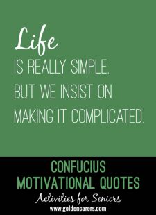 Confucius Motivational Quotes