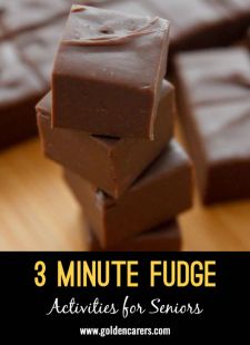 3 Minute fudge