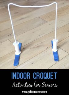 Indoor croquet
