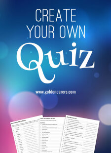 Quizzes for Seniors &amp; the Elderly