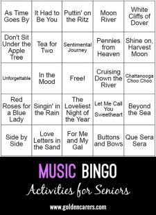 Music Bingo