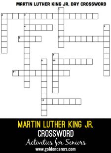 Martin Luther King Day Crossword
