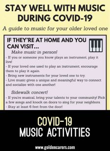 Using Music With Older Adults During Covid-19
