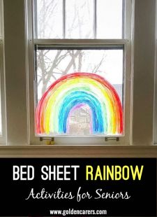 Bed Sheet Rainbow
