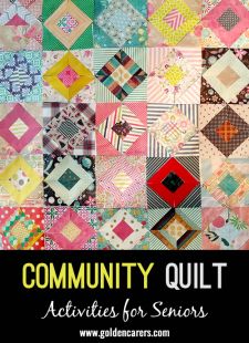 Community Scrapbook Quilt