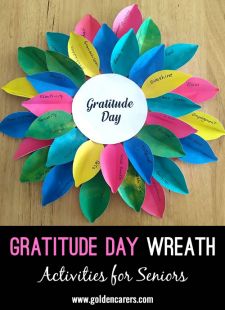 Gratitude Day Wreath