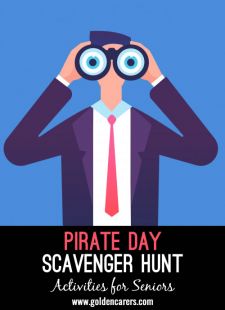 Pirate Day Scavenger Hunt