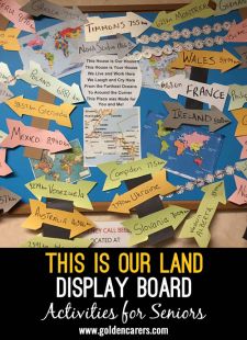 This Land is Our Land Display Board