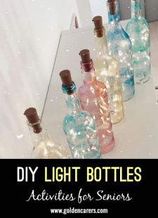 DIY Light Bottles