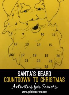 Santa's Beard Countdown To Christmas