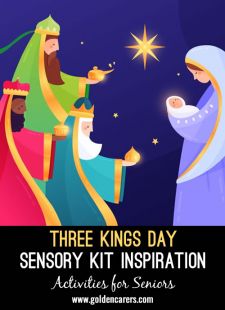 Three Kings Day Sensory Kit Inspiration